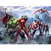 AG Design - Photo Wall Mural - Non Tessuto Bambini Marvel - Avengers - Foto Sfondo - Poster Gigante con Parete -360 x 270 cm - 4 Parti - FTDNXXL 5027