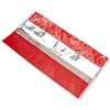 Pracht Creatives Hobby 7074-20235 Piastre di cera per decorazioni mix rosso/argento, 3 mezze piastre di cera, circa 200 x 50 x 0,5 mm e una striscia di cera, per modellare e decorare candele