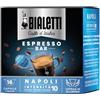 Bialetti Caffè d'Italia Napoli Espresso Bar, Intensità 10, Confezione da 16