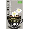 CUPPER Infuso Biologico di Camomilla, Tisana Calmante con Ingredienti Naturali per una Pausa Relax, Gusto Avvolgente, Filtri 100% Biodegradabili, Confezione da 20 Bustine