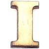 Lettera I Clarendon in Legno 1,5 cm