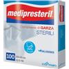 Medipresteril GARZA COMPRESSA MEDIPRESTERIL 12/8 FU 10X10CM 100 PEZZI