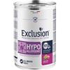 Exclusion DORADO EXCLUSION CANE DIET ADULT ALL BREEDS HYPOALLERGENIC MAIALE E PISELLI DA 400 GR IN LATTINA