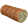 Trixie 60776 - Tunnel di salice con Fieno/Carota, ø 15 x 33 cm, 110 g