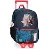 Marvel Pepe Jeans, blu, Taglia unica, Zaino 32 + carrello