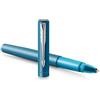 Parker penna roller Vector XL | Laccatura teal metallizzato su ottone | Punta sottile con ricarica di inchiostro nero | Confezione regalo
