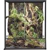 Reptiles-Planet Rettili Planet Alluminio Elegance terrario per Rettile/Amphibien 30 x 30 x 45 Nero