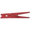 LWR CRAFTS Mollette grandi in legno 3-5 / 16 8,4 cm 30 pezzi per confezione (rosso)