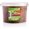 UGF Underground Food UGF - Gamberetti d'Acqua Dolce Premium Gammarus Essiccati, Secchio da 3 Litri - 300g, Cibo per Tartarughe, Pesci d'Acquario, Axolotl, Criceti e Ricci