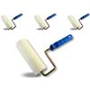 KIBROS R_422_180cx3 | Set di 3 vernici laccate vellutate | Ø 80 mm | Larghezza rotolo 180 mm | Pavimenti parete soffitti grandi superfici