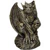 Design Toscano CL5199 Statua Silas, Il Gargoyle Sentinella, Media, Abbronzatura, 10x11.5x18 cm