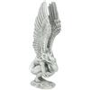 Design Toscano Angelo del ricordo e della redenzione Statua religiosa da giardino, poliresina, pietra antica, Media 38 cm