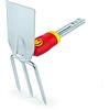 WOLF Garten Wolf-Garten 71AIA007650 LN-M Mini Zappa, Rosso/Argento, 14x23.5x30.5 cm