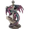 Design Toscano QS92707 Statua di Dragon Blade, 9x12.5x20.5 cm