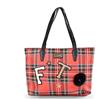 For Time Borse a spalla School Borsa Tracolla Donna Shopper Donna Rosso