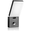 SEBSON LED Applique da Esterno con Sensore di Movimento IP65 - Lampada da Parete Orientabile Antracite 15W 900lm Bianco Freddo 5800K - Luce Esterna con Sensore 9m/140°