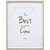 Deknudt Frames S46WG3P1_30,0x40,0 - Cornice portafoto in Resina, 30 x 40 cm, 20 x 30 cm, Colore: Naturale/Bianco