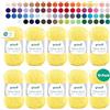 Gründl Filato Cotton Quick uni - filato sottile per uncinetto e maglia - filato lucido e delicato sulla pelle - 100% cotone - 10 gomitoli da 50 g / 125 m - ferri e uncinetto n. 3-4 - Multicolore