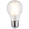 Paulmann 28621 LED filamento AGL 9 Watt Lampadina Classica Opaco 2700 K Bianco Caldo E27 9 W