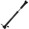 Fischer Pompa per Bicicletta Doppia, Fissaggio al Telaio, Nera, 85576