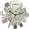Instant Karma Clocks | Orologio da Parete per Cucina Chef | Decorazione Originale da muro per Cuochi Professionisti