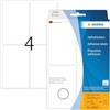 HERMA 10618 Etichette multiuso 52x82 mm bianche Mobili/carta rimovibile opaca 128 pz.
