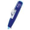 PLUS Japan Correttore roller MR a forma di penna ricaricabile, ecologico, blu 6 m x 4,2 mm