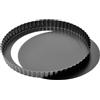 Original Kaiser Delicious 647579 Stampo da Forno per Quiche, Diametro 28 cm, Nero