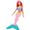 Barbie Dreamtopia Sirena, Bambola con Coda Che Si Muove, Giocattolo per Bambini 3+ Anni, GGC09