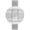 Calvin Klein Orologio Analogico al Quarzo da donna con cinturini in maglia metallica in acciaio inossidabile Silver