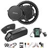 Bafang Kit di Conversione eBike Motore Centrale 48V 750W con Batteria 13Ah per Mountain Bike, Bici da Strada, Motore Centrale BBS02 Pedelec Convertitore Bici Elettrica Fai da Te per Adulti, BB100mm