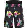 Hurley Hrlb Parrot Floral Pull On SWM Pantaloncini da Board, Multicolore, 122 Bambino