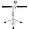 Meinl Percussion Supporto professionale per bongo - doppio supporto per giocare seduti per due bong, in acciaio, cromato (TMB-S)