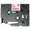 BROTHER Nastri rosso su bianco compatibile con Brother TZE-222 rosso su bianco 8 metri