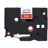 BROTHER Nastri bianco su rosso compatibile con Brother TZE-435 bianco su rosso 8 metri