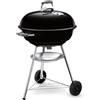 Weber Barbecue a Carbone Compact Kettle 57cm Black