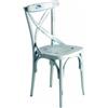 Home Living Sedia Croce - Bianco Anticato