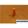 Pedina cilindrica Arancio 10x25mm