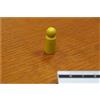 Pedina cilindrica Gialla 10x25mm