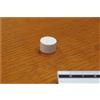 Token cilindrico 15x10mm bianco