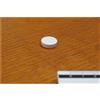 Token rotondo 15x4mm bianco