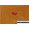 Token rotondo 15x4mm rosso