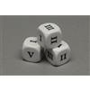 Egyp Dado a 6 facce Numeri Romani I-VI - K09966