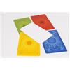 Set carte da gioco bianche con retro colorato 59x91mm (40 pezzi)