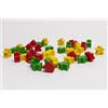 Set 36 Meeples in tre colori (Giallo, Rosso, Verde)