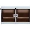 Ristosubito Sterilizzatore con rastrelliera a magnete Acciaio Inox satinato da 20 coltelli MDL - Modello STERY 903033 Dim. cm L.75 P.12.5 H.57.5