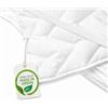 FH FAM' HOME HOME COSINESS FAM Home Coprimaterasso Matrimoniale XL 160x200 MADE IN GREEN Anallergico | MADE IN GREEN Oeko-Tex ipoallergenico antiacaro traspirante lavabile in lavatrice con 4 elastici in poliestere spessore 2cm