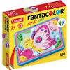 Quercetti FantaColor Cards Nature, Gioco Educativo con Chiodini Colorati, Sviluppa Manualità e Creatività, Giochi Bambini 3 Anni, Regalo Bambina 4 Anni, Giochi Montessori 3 Anni