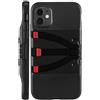 JOBY StandPoint Cover iPhone 11, Custodia Protettiva con Treppiede Portatile in Alluminio, Ricarica Wireless, per Selfie, Fotografia, Video, Vlogging, Streaming Live