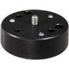 Manfrotto 120 Accessorio per Testa con Adattatore da 3/8 a 1/4 per Fotografia e Video, Nero